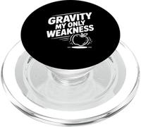 Gravity My Only Weakness Funny Nerdy Science PopSockets PopGrip for MagSafe