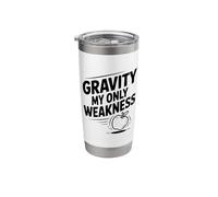 Gravity My Only Weakness Funny Nerdy Science Stainless Steel Insulated Tumbler