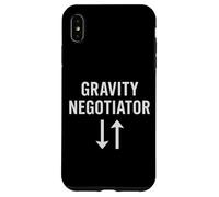 Gravity Negotiator Physics Mindset Humor Case for iPhone XS Max