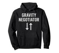 Gravity Negotiator Physics Mindset Humor Pullover Hoodie