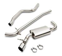 Gravity Performance 2.25" Catback Exhaust System Compatible with BMW 3 Series E90 320d N47 engine 07-13 models Performance Stainless Exhaust System