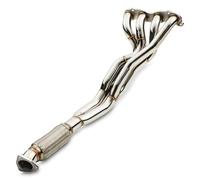 Gravity Performance 2.5" De Cat Exhaust Manifold Compatible with Honda Civic EP3 Type R 2 2001-2005 Stainless Steel Exhaust Decat Manifold