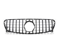 Gravity Performance Black Grille GTR Panamericana Style Look Compatible with Mercedes-Benz GLA Class X156 2014-2016 Front Bumper Clip-On Grill Shinny Gloss Finish OEM+ Styling