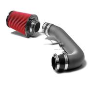 Gravity Performance Cold Air Induction Pipe Kit Compatible with Mazda MX-5 NB Mk2 1.8 1999-2005 models Replacement Black Intake Pipe Upgrade Red Cotton Filter Clamp Included