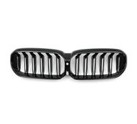 Gravity Performance Gloss Black Front Kidney Grilles Compatible with BMW 5 Series G30 LCI 2021-2024 Facelift Models Twin Slat Performance Design Upgrade Part