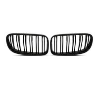 Gravity Performance Gloss Black Kidney Grille Compatible with BMW 3 Series Pre-LCI Coupe E92 2005-2008 Front Bumper Double Slat Grill Durable & Lightweight ABS Plastic