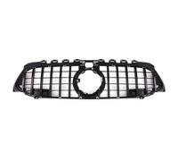 Gravity Performance Panamericana Style Front Grille Gloss Black Compatible with Mercedes A Class W177 2018+ Premium Vertical Bar Styling Mod