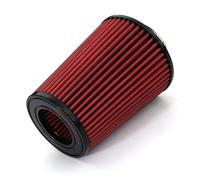 Gravity Performance Performance Cone Air Filter 3.15" 80mm Inlet Compatible with Ford Focus/Fiesta/Transit/Mustang Red Replacement Included Clamp Washable Mesh Lifetime Filter