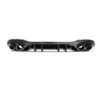 Gravity Performance Rear Diffuser with Chrome Quad Exit Tips Compatible with Mercedes A Class W177 2018+ Gloss Black Bumper Valance & Exhaust Conversion Kit Aggressive Styling Upgrade