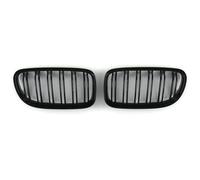 Gravity Performance Replacement Kidney Grille Gloss Black Double Vertical Slatted Grill Compatible with BMW 3 Series E90 E91 LCI 2009-2012 | Direct Fit, Sporty Styling, Durable Finish