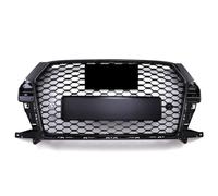 Gravity Performance RSQ3 Style Grille Gloss Black Compatible with Audi Q3 8U 2015-2018 Facelift Models Suitable for PDC Parking Sensors Includes Logo Durable ABS UV Resistant Replacement Grill