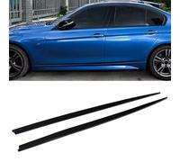 Gravity Performance Side Skirt Gloss Black Lip MP Style M Performance Look Compatible with BMW F31 12-19 | Side Aero Extensions, Lower Body Trim, Rocker Panel Kit, Sport Design Upgrade