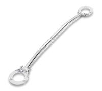 Gravity Performance Silver Front Upper Strut Bar Compatible With BMW 3 Series E36 6 Cylinder 90-00 Bolt On Aluminium Strut Tower Brace Chassis Strengthening Bar