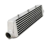 Gravity Performance Silver Universal Intercooler Core 550 x 140 x 65mm - 54mm in/Out - Front Mount High Flow Aluminium Direct Replacement Upgrade