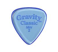 Gravity Picks Classic Guitar Pick - Made Of Acrylic For Ideal Grip - Polished By Professionals - Prevent Slipage - 2.0mm Thickness - Blue