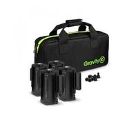 Gravity SABELT1BSET1 Retractable Crowd Barrier Cassettes with Bag