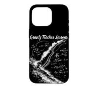 Gravity Teaches Lessons Cosmic Biker Adventure Case for iPhone 16 Pro
