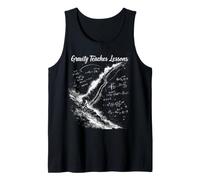 Gravity Teaches Lessons Cosmic Biker Adventure Tank Top