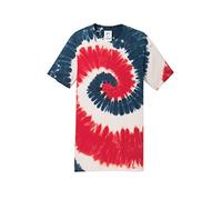 Gravity Threads Mens Tie-Dye Short-Sleeve T-Shirt - US Rainbow - Medium