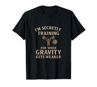 Gravity Training Vintage Serif Graphic - Earthy Style T-Shirt