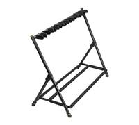 Gravity VARI-G 9 Foldable Multiple Guitar Stand for 9 Instruments, Foam Covered