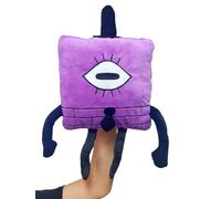 Gravity Waterfall Bill code plush toy, plush stuffed funny toy pillow kid birthday gift Purple
