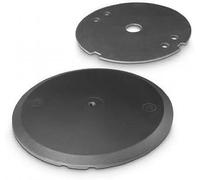 Gravity WB 123 SET 1 B - Round Cast Iron Base and Weight Plate Set for M20 Poles