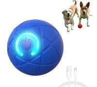 GravityBounce Ball,Shaky Ball Toy for Dog,Automatic Rolling Bouncing Balls Interactive Dogs Toys,Smart Jumping Balls,Teeth Grinding, Boredom Relief, for All Dogs Indoor/Outdoor (Blue A)