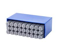 GRAVUREM-SR Standard-Round Letter Punch Set/Steel Stamps/Capital Letters A-Z / 2mm - 5/64"