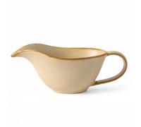 Gravy Boat 280ml Matte Ceramic Sauce Bowls Easy Grip Handle Sauce Bowl for Salad Dressing Steak Sauces Beige