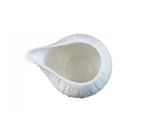 Gravy Boat Gatherings Ceramic Pointed Mouth Flower Milk Cup Jug Western Style Juice Gravy Boat Everyday Use