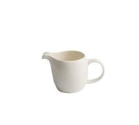Gravy Boat White Porcelain Pointed Mouth Coffee Milk Pitcher With Handle Multi-purpose Sauce Pot Gravy Boat Gravy Jug(Large)