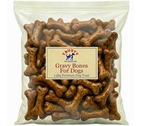 Gravy Bones for Dogs 1.5kg | Crunchy Dog Biscuits & Dog Treats | Dog Training Treats for Small, Medium & Large Dogs | Dog Bones & Small Dog Biscuits | by Trusty Pet Supplies.5