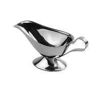 Gravy Bowl | 10 Oz Stainless Steel Sauce Boat with Handle,Roasting Sauce Dish for Salad Dressings, Creamer, Stainless Steel Sauce Jug for Dining, Holiday Meals & Parties Zorq