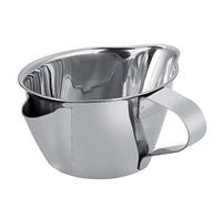 Gravy Fat Separator Fat Separator Jug 250ml Grease Oil Filter Gravy Soup Strainer Stainless Steel Degreasing Cup Grease Strainer Pot 4.92x4.92x2.36in for Sauces Kitchen Supplies