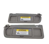 Gray 1 Pair Sun Visor Panel Interior Roof Sun Shield Shade Board Replacement Parts For Civic 2006-2011 Interior Parts