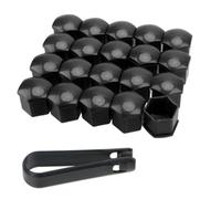 (Gray, 17mm) 20pcs Car Wheel Nut Caps With Remover Tool Anti-rust Auto Hub Screw Cover Suitable For All Kinds Of Cars