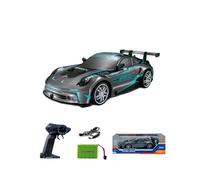 (gray) 2.4G High Speed Remote Control Racing Vehicle Drift Car with Dazzling Lights RC Sport Cars Supercar