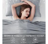 (Gray, 200*150cm) [Ultra-Soft Cooling Blanket] Ultra-Soft 1pc Cooling Blanket | Heat-Absorbing, Lightweight, Breathable, Moire, Durable, Machine Washable
