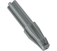 Gray 3 in 1 Eyebrow Pencil Sharpener, Eye Pencil Sharpener, Duckbill-Shape Eyebrow Sharpener Auxiliary Tool for Waterproof Peel Off Brow Pencils for Beginners and Professional, Eyebrow Color