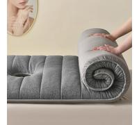 Gray,60 * 180 * 5cm,Memory Foam Topper for Massage Bed,Non-Slip Latex Massage Table Mattress Topper with Elastic Bands, High Density Foam Lash Bed Cushion with Soft Touch for Salon