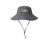 (Gray 9cm Brim, One Size) Adjustable Comfortable And National Geographic Hiking Hat For Outdoor Adventures Colors Various In