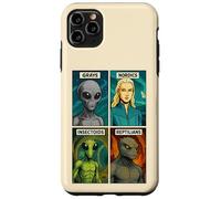 Gray Alien, Nordic, Insectoid, Reptilian - 4 Alien Species Case for iPhone 11 Pro Max