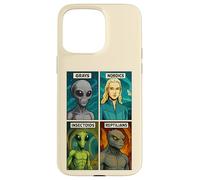 Gray Alien, Nordic, Insectoid, Reptilian - 4 Alien Species Case for iPhone 15 Pro Max