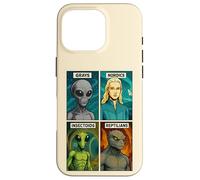 Gray Alien, Nordic, Insectoid, Reptilian - 4 Alien Species Case for iPhone 16 Pro