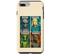 Gray Alien, Nordic, Insectoid, Reptilian - 4 Alien Species Case for iPhone 7 Plus/8 Plus