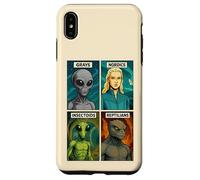 Gray Alien, Nordic, Insectoid, Reptilian - 4 Alien Species Case for iPhone XS Max