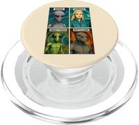Gray Alien, Nordic, Insectoid, Reptilian - 4 Alien Species PopSockets PopGrip for MagSafe