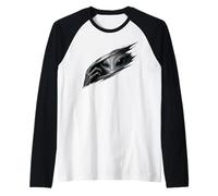 Gray Alien UFO Reveal Extraterrestrial Disclosure Design Raglan Baseball Tee