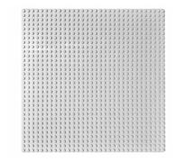 (Gray) Baseplate Base Plates Building Blocks 32 x 32 Dots Compatible for LEGO Boards